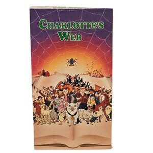 Paramount Charlotte's Web VHS 1993 McDonald's Promo‎ Animated Movie 8099